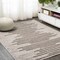 Jonathan Y Zolak Berber Stripe Geometric Beige/Brown 4 ft. x 6 ft. Indoor/Outdoor Area Rug SMB124A-4 - alternate 2