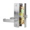 Trans Atlantic Co. DXML Series Left-Hand Heavy-Duty Commercial MortiseLock W/ Escutcheon Handleset Grade1 Passage in BC DL-DXML10SELH-US26D - alternate 2