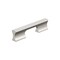 Amerock Status 3-3/4 inch (96mm) Center-to-Center Satin Nickel Cabinet Pull, 25PK 25VMP36837G10 - alternate 1
