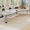 Flash Furniture Commercial Adjustable Height Kidney Activity Table with Locking Casters-LTGY XU-A4896-KIDNY-LTGRY-T-P-CAS-GG - alternate 2