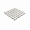 Apollo Tile Regalia 12x12 in. Ivory White, Black Matte Gres Porcelain Basketweave Mosaic Tile, 6PK VEL88OROBSKMOSA - alternate 2