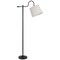 Homeroots 63" Bronze Adjustable Traditional Shaped Floor Lamp With Gray Square Shade 526312 - alternate 2