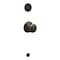 Schlage Residential F59PLY716 12-326 10-269 Plymouth Trim Pack for F58 Handlesets - Aged Bronze F59 PLY 716 - alternate 2