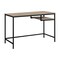 Homeroots 48" Taupe and Black Computer Desk 333491 - alternate 1
