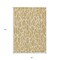Homeroots 3' X 5' Gold And Ivory Geometric Washable Indoor Outdoor Area Rug 599280 - alternate 2
