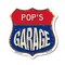 Signmission Pop's Garage, 18 Inch X 18 Inch, Plastic Sign SHI-P-18-383-POP - alternate 1