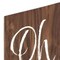 Homeroots 72in Brown And White Solid Wood Hello Porch Sign 634450 - alternate 2