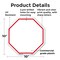 Signmission Blank Sign White Background, 10 Inch X 10 Inch, Plastic Sign OC-P-10-27 - alternate 2