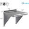 Amgood 12 in. x 12 in. Stainless Steel Wall Shelf AMG WS-1212-Z - alternate 3