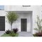 Vdomdoors Aluminum Door Iron 0188 Black Entry Steel Metal Classic Painted 36 x 80 (36 x 80)-Left Inswing IRON0188EXD-BLK-W36xH80-LH-I - alternate 2