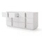 Homeroots 64" White Solid and Manufactured Wood Six Drawer Double Dresser 490824 - alternate 2