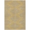 Homeroots 8' X 10' Gold And Ivory Geometric Washable Indoor Outdoor Area Rug 598743 - alternate 2