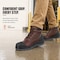 Handpoint Mens 6 in Composite Toe Work Boots-Waterproof Full Grain Leather Safety Boots, 10 81N03-EE-10 - alternate 2