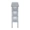 Amgood 30in D x 12in L Stainless Steel Table, Three Undershelves AMG WT-3012-3SH-Z - alternate 2