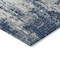 Homeroots 10' X 14' Navy Blue Gray And Ivory Abstract Washable Indoor Outdoor Area Rug 597991 - alternate 4