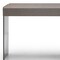 Homeroots 71" Gray Wood and Stainless Steel Computer Desk With Five Drawers 722400 - alternate 2
