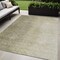 Homeroots 5' X 8' Brown Beige And Taupe Abstract Washable Indoor Outdoor Area Rug 588209 - alternate 1