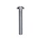Auveco Slotted Round Head Machine Screw 1/4in-20 x 1 1/2in, 100PK 8033 - alternate 1