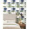 York Wallcoverings Sculpted Vines Alpine and Ultramarine Wallpaper ZM2801 - alternate 2