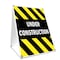 Signmission Under Construction, 36 Inch x 24 Inch A-frame Yard Sign, Plastic Sign SBC-2436-Under Construction - alternate 1
