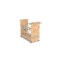Rev-A-Shelf Maple Wood; Steel, Natural Maple, 8.75 in W, 19.5 in H, 21.66 in D 447-BCSC-8C - alternate 3