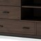 Homeroots 63" Walnut Six Drawer Double Dresser 473099 - alternate 2