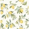 Brewster Limon Yellow Fruit Wallpaper 2904-25687 - alternate 1