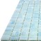 Apollo Tile Celestial 12 in. x 12 in. Glossy Columbia Blue Glass Mosaic Wall and Floor Tile 20 sqft/case, 20PK APLST88BL517A - alternate 2