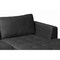 Baxton Studio Agnew Contemporary Light Beige Microfiber Right Facing Sectional Sofa 114-6161-6162 - alternate 2