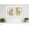 Homeroots Set Of Two Beach Please White Framed Print Wall Art, 2PK 405764 - alternate 2