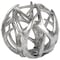 Homeroots 7" Silver Metal Tabletop Sculpture 392393 - alternate 1