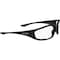 Ironwear Premium Anti Fog Metal Detectable Safety Glasses w/ UV Protection, Black, Clear 3097-B-C/A-MD - alternate 2