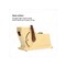Scotch Tape Dispenser, 24 mm 1 in Max. Tape Width. 5 3/4 in Tape Core Dia, Not Applicable, Plastic, Tan M920 - alternate 2