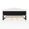 Martha Stewart Amelia King Upholstered Platform Bed with Curved Headboard and Siderails, Wood Slat Foundation TW-3WDB02-K-OWH-MS - alternate 2