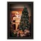 Homeroots Naughty Or Nice Black Framed Print Wall Art 529793 - alternate 1