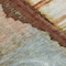 Homeroots 5' X 8' Rust And Beige Abstract Washable Indoor Outdoor Area Rug 630478 - alternate 2