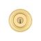 Kwikset Tylo Keyed Entry Door Knob Featuring SmartKey Security in Polished Brass 400T 3 SMT 6AL RCS V1 - alternate 3