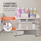 Vevor Double Overshelf Stainless Steel Overshelf 2-Tier 12"x48" for Prep Table LJ1220*300 - alternate 2
