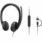Lenovo WIRED VOIP HEADSET 5000, TEAMS CERTIFIED, USB-C WITH USB-A ADAPTER 4XD1R88995 - alternate 1