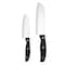 Oster Granger 2 Piece Stainless Steel Santoku Knife Set with Black Handles 75680.02 - alternate 1