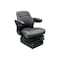 Uni Pro 1003 Air Suspension Seat, 12-Volt, Charcoal Gray Fabric 7915 - alternate 2