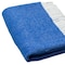Homeroots 50" X 60" Royal Blue And White Woven Herringbone Plush Throw Blanket 475721 - alternate 3