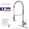 Anzzi Bastion Single Handle Standard Kitchen Faucet in Brushed Nickel KF-AZ209BN - alternate 2