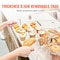 Vevor 2-Tier Acrylic Bakery Display Case Countertop Donut Pastry Case Rear Door CX-01 - alternate 2