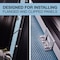 Teks #10 x 1 in Standing Seam Panel Roofing Screw, Pancake Head, Star Drive, T-25 Bit Incl., Zinc, 360PK 21601 - alternate 2