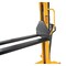 Vestil Steel Manual Stacker Narrow Mast Fixed Forks/Legs 1,000 Lb. Capacity Black / Yellow VHPS-NM-1000-FF - alternate 2