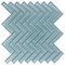 Apollo Tile Stone Blue 11 in x 12.6 in Glass Glossy Floor and Wall Mosaic Tile 4.81 sqft/case, 5PK APLHB88095A - alternate 1