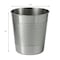 Happimess Riley Modern Classic Hammered Steel Accent 2 Gal Waste Bin, Polished Steel, 2PK HPM1111E-SET2 - alternate 2
