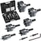 Klein Tools Hole Cutter Kit, Master Electrician Hole Cutter, 8-Piece 31873 - alternate 1