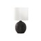Monarch Specialties Lighting, 16''h, Table Lamp, Black Resin, Ivory / Cream Shade, Contemporary I 9764 - alternate 2